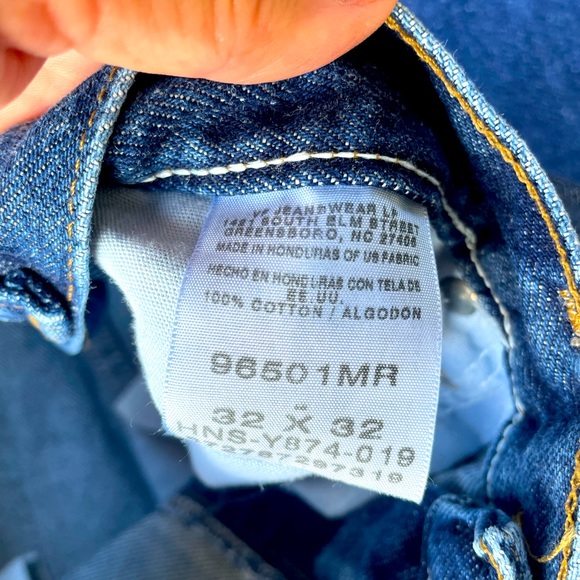 Wrangler, Blue Jeans, Size 32 x 32 - Picture 4 of 4